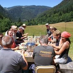 Mittagessen am Sonntag im gemäßigten Backofen auf 720 m