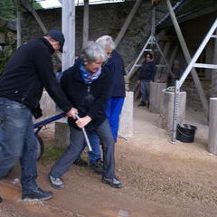 Einlauf der steineschleppenden Gladiatoren in der WorkshopArena ;-)