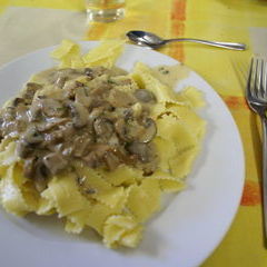 Sonntagspasta al funghi