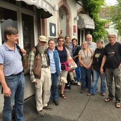 Nach der anstrengenden Steineauswahl, geht es nun erst einmal zur Stärkung ins Beau Séjour am Rande der Altstadt von Colmar.