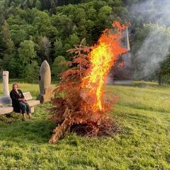 Weihnachtsbaum Retrofeuer. Alles muss weg!