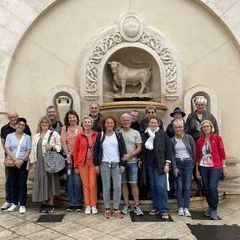 KursteilnehmerInnen des erste Kurses AP1-22 Stierbrunnen in Nardo.