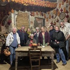 Abschiedsfoto in der Masseria Le Stanzié mit dem zweiten Kurs.