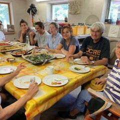 Zu heiß für den Altar: Essen im Atelier