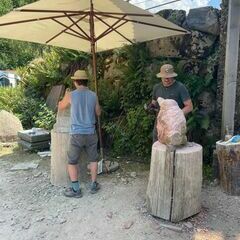 Zus&auml;tzlicher Sonnenschirm f&uuml;r optimale Arbeitspl&auml;tze im Schatten