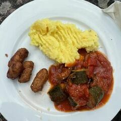 Samstag Mittag geht's vegetarisch zur Sache - Hauptgang