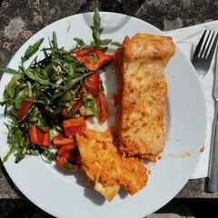 Karottenlasagne