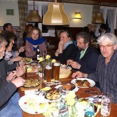 Zweiter Abend im Gasthaus "Napf" am Ende des Wilhelmer Tals