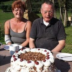 Die zwei Durchbruchspezialisten und ihre Durchbruchgabe. Schwarzwälder Kirschtorte - in Kirschwasser gebadet !