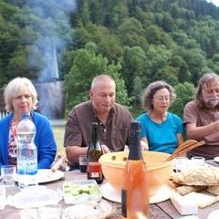 So mag es der "gemeine" Kursteilnehmer. Vesper am Altar. Man gönnt sich ja sonst nichts !