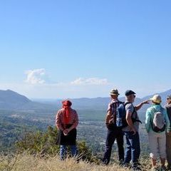 Ausblick von Tlos bis nach Patara und zum Meer