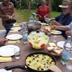 Am Samstag Mittag gab es Tortilla ...