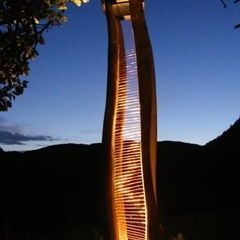 Die Lichtstele in der Götterdämmerung !